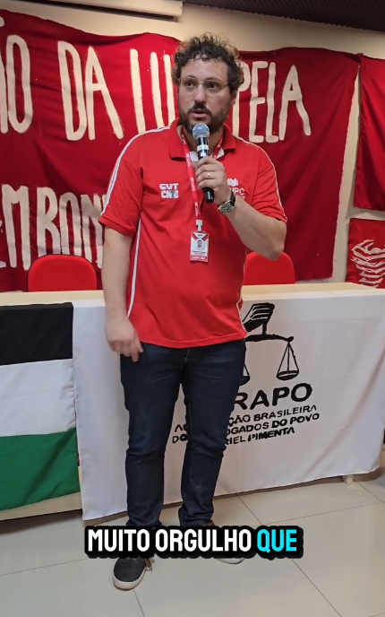 O SINPC sediou ontem um evento de solidariedade à luta dos camponeses em Pernambuco e Rondônia
