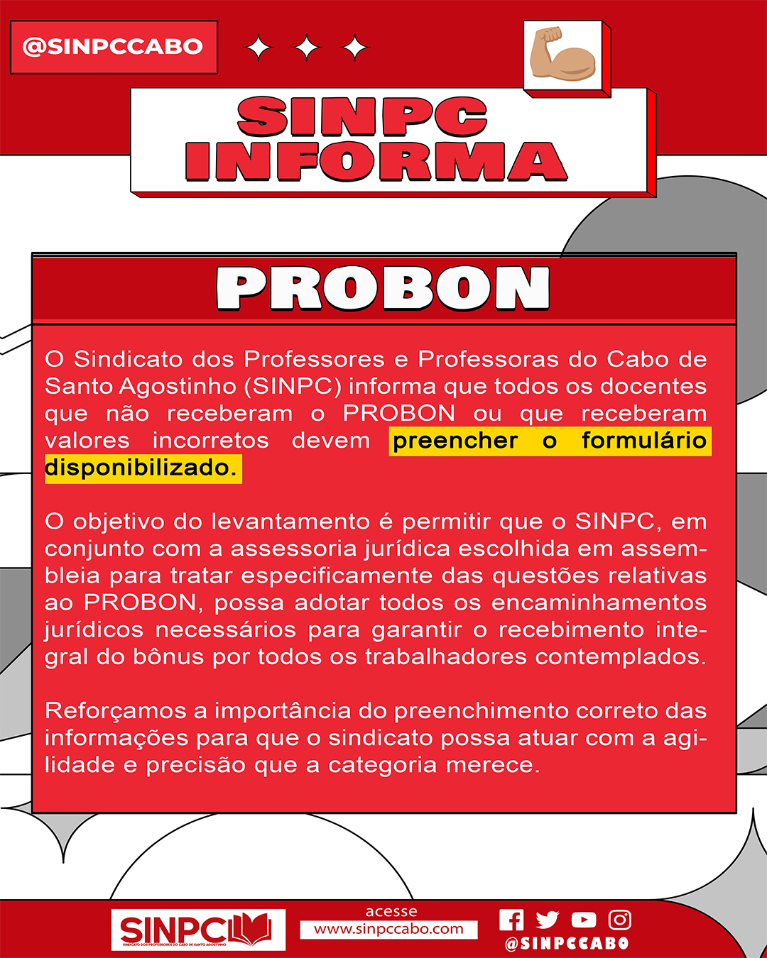 Termo de Adesão e Autorização – PROBON